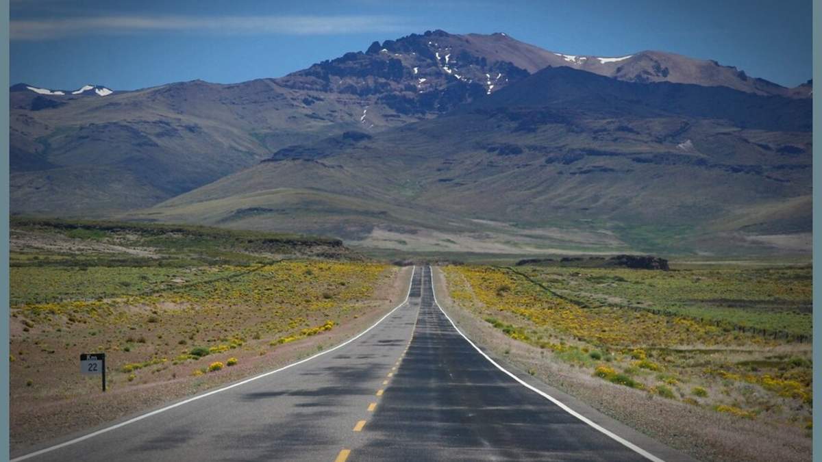 Ruta 242 en Las Lajas. Fuente: (Twitter).