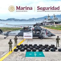 Marina incauta 1.3 toneladas de cocaína en costas de Guerrero