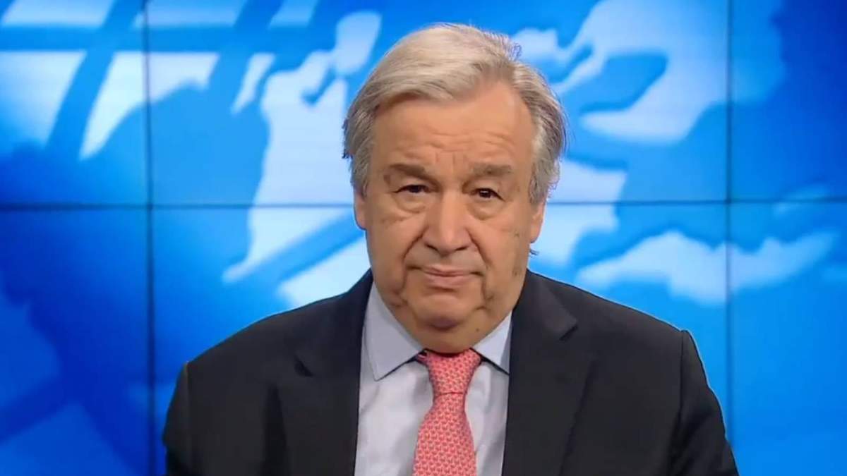 El secretario general de la ONU, António Guterres