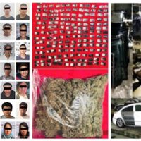 Iztapalapa: detienen a 39, decomisan droga y hallan autopartes en siete días de operativos