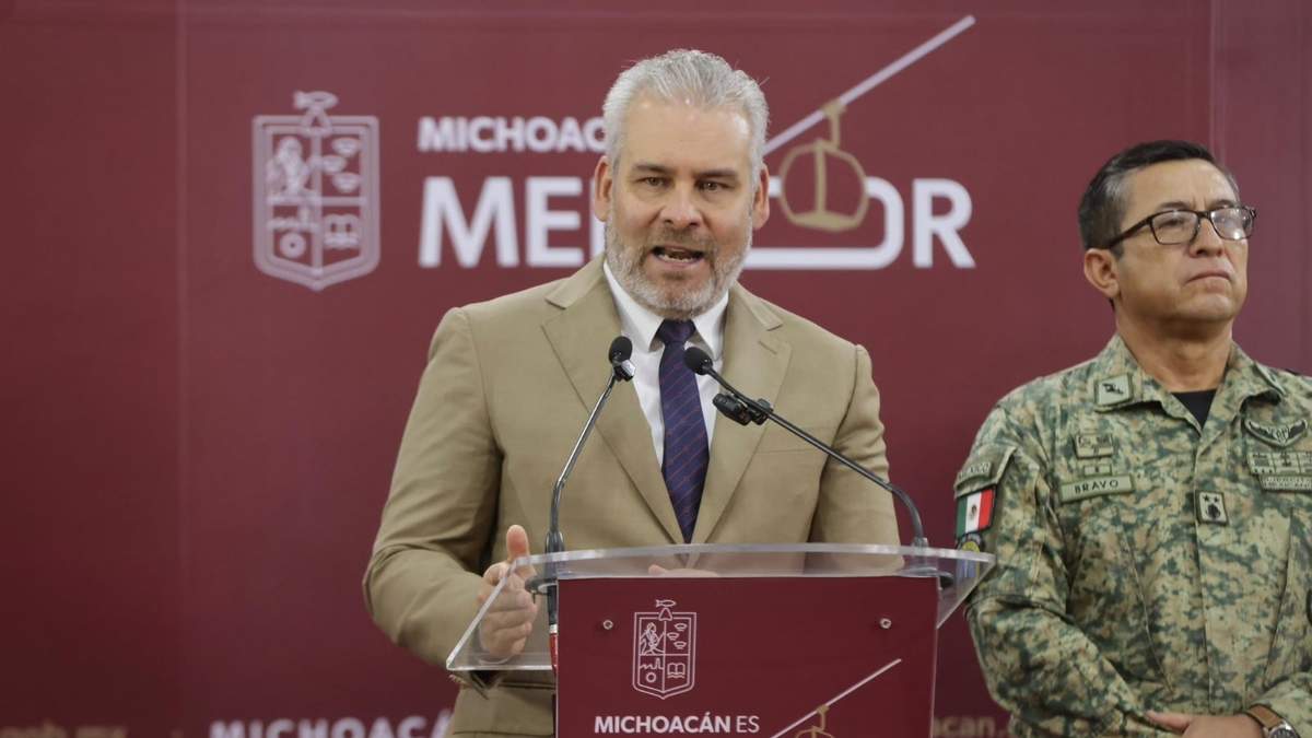 Alfredo Ramírez Bedolla, gobernador de Michoacán