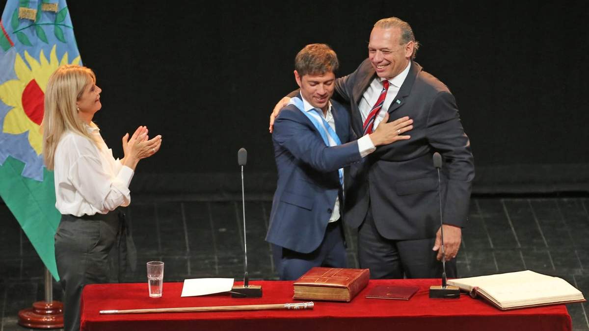 Kicillof y Berni (foto: Twitter).