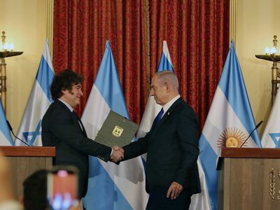 En medio de la escalada de violencia, Milei reiteró su apoyo a Israel