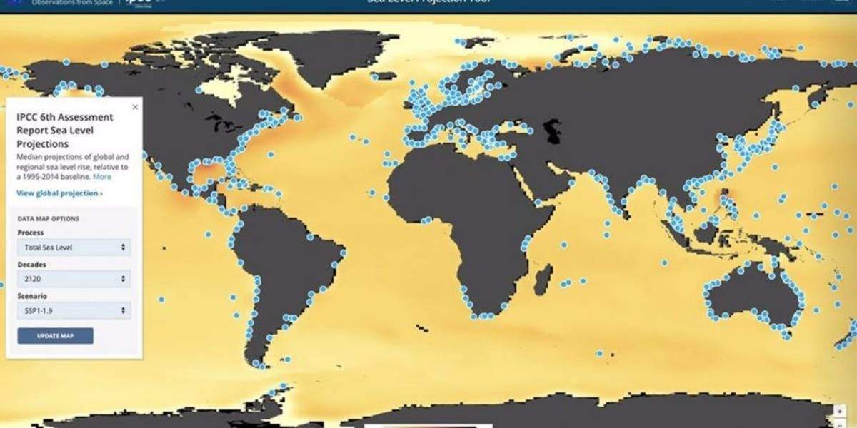 La nueva herramienta de visualización dará datos sobre el aumento futuro del nivel del mar