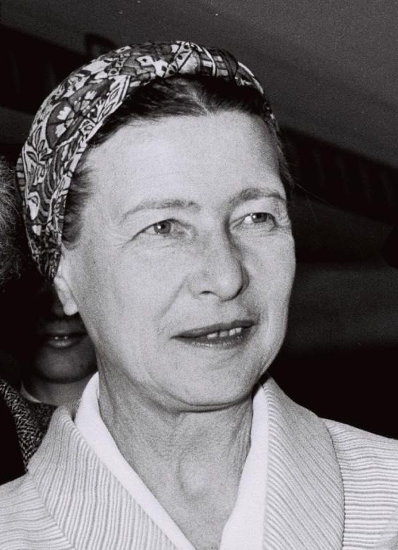 Simone de Beauvoir Foto Wikipedia