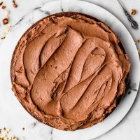 Torta matera con Nutella derretida: súper esponjosa y facilísima de hacer para la merienda