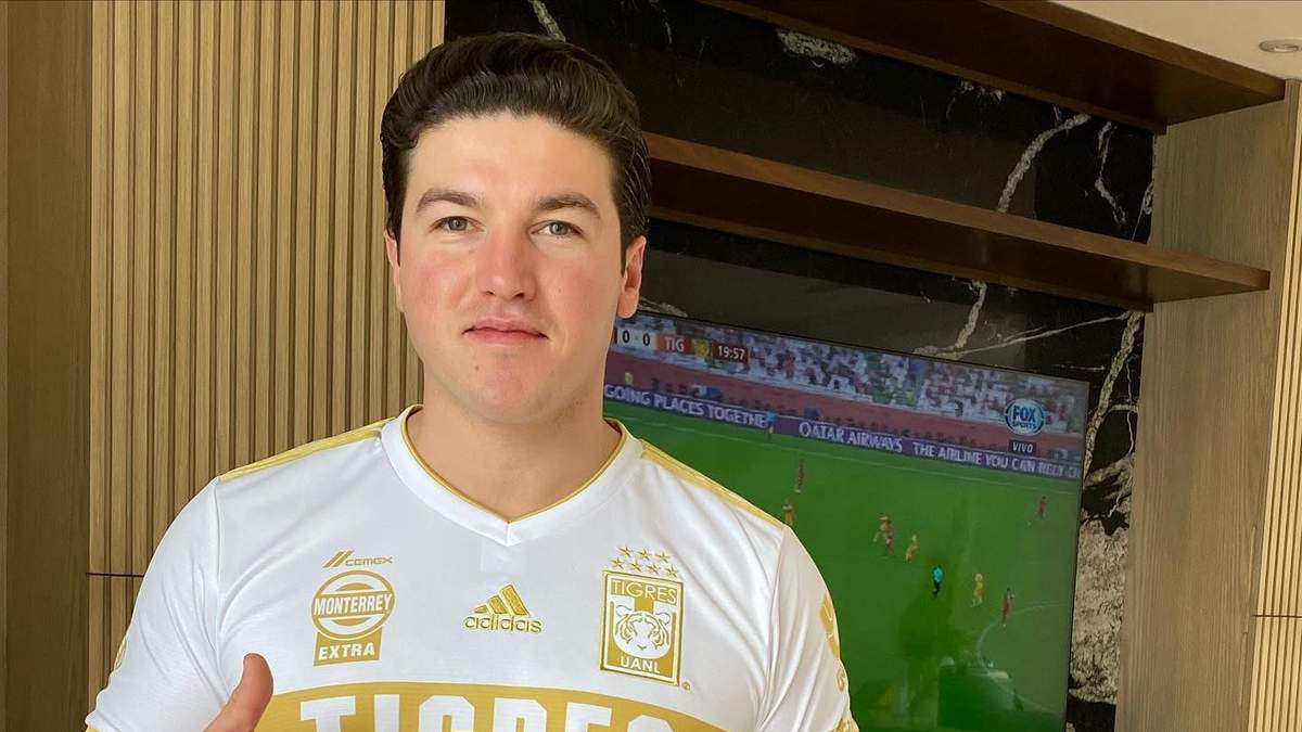El gobernador Samuel García, aficionado de los Tigres