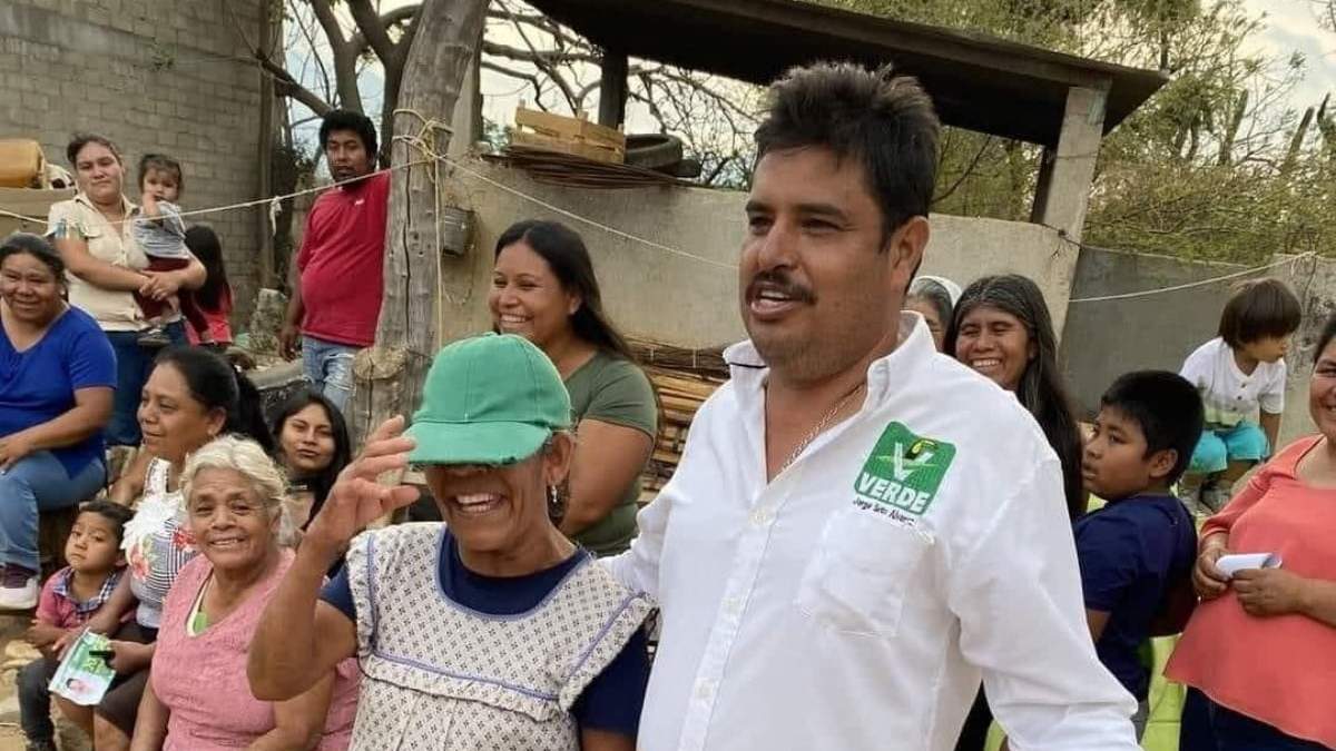 Jorge Soto Álvarez durante su campaña electoral