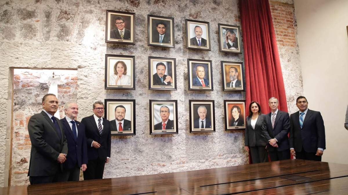 La Galería de Coordinadores de la Junta de Coordinación Política del Senado
