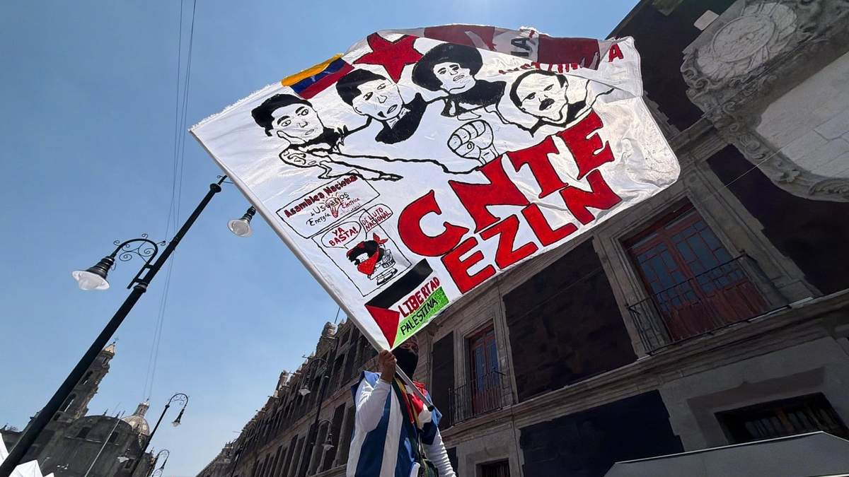 La marcha de la CNTE
