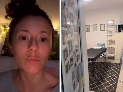 La actriz mexicana Greta Cervantes muestra su cuarto de seguridad en Israel (Video)