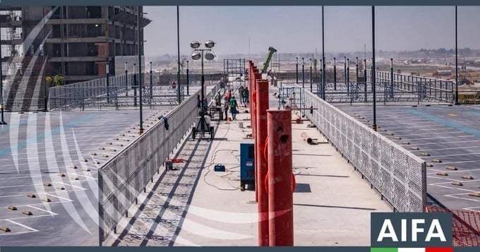 Construcción del AIFA