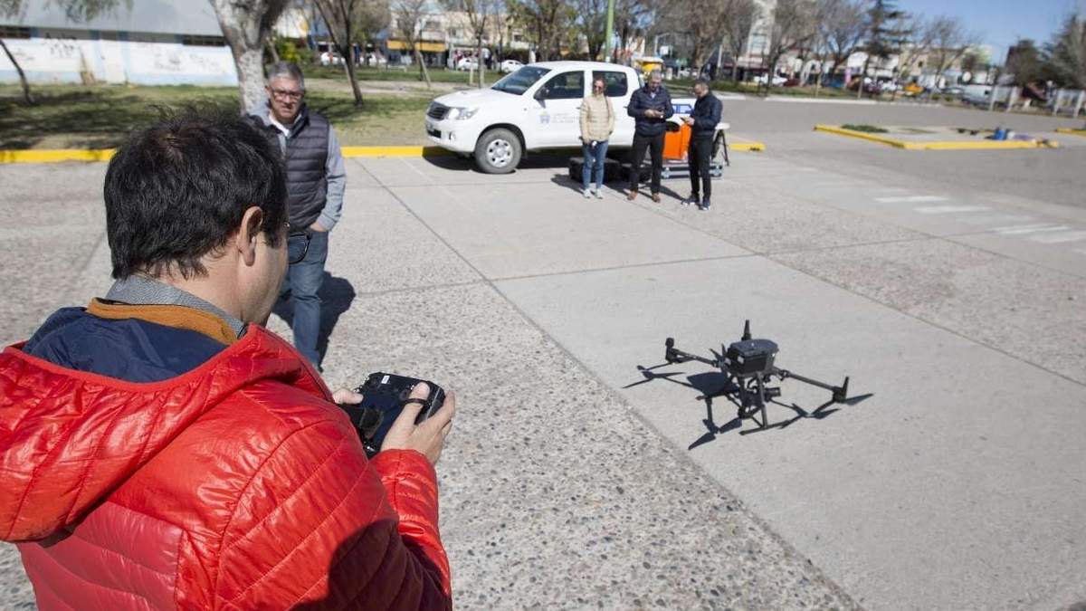 La detección se da de manera más fácil y dinámica con drones. 
Fuente: Prensa Gobierno