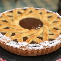 Torta estilo cuadrillé de coco y dulce de leche: súper húmeda y para disfrutar recién calentita con el mate