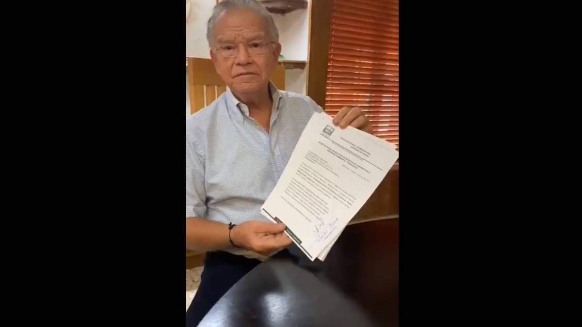 Andrés Granier presumió su registro como candidato a la alcaldía Centro