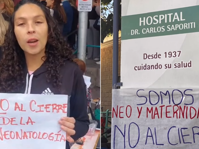Crece el enojo en Rivadavia por el cierre de la maternidad del Hospital Saporiti