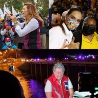 Lupita Jones, María Ávila y Hank Rhon arrancan carrera por gubernatura de Baja California