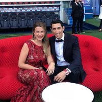 Un retrato perfecto: Jorgelina Cardoso y Di María vivieron un gran momento en su fabuloso escape