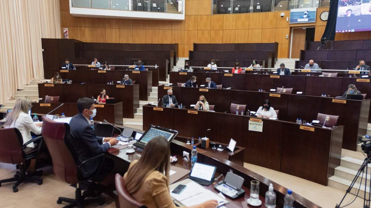 Legislatura de Neuquén. Fuente: (Twitter)