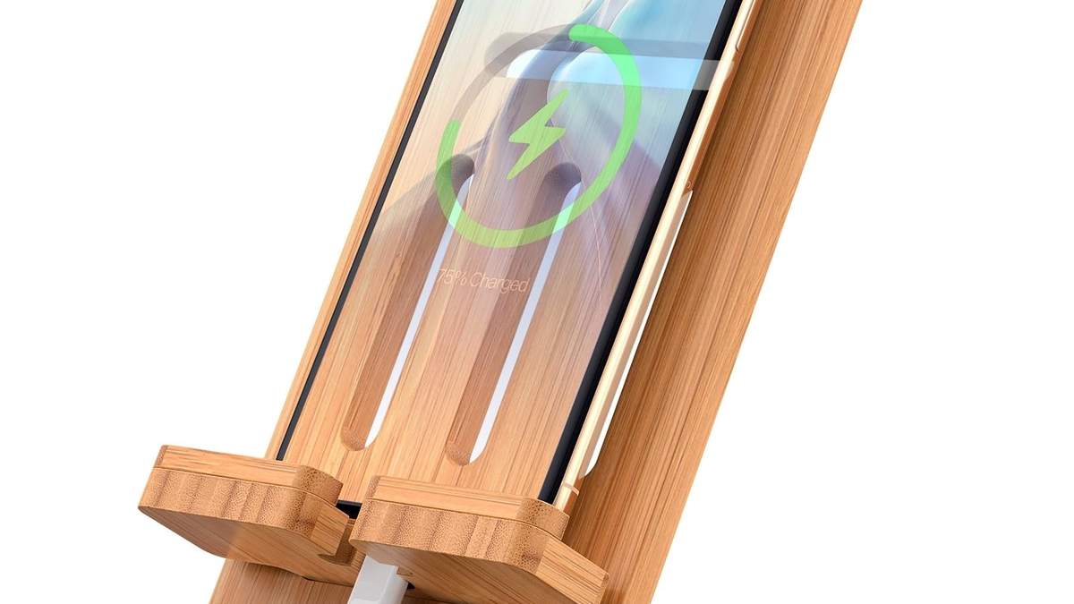 Soporte para celular. Fuente: (Instagram)