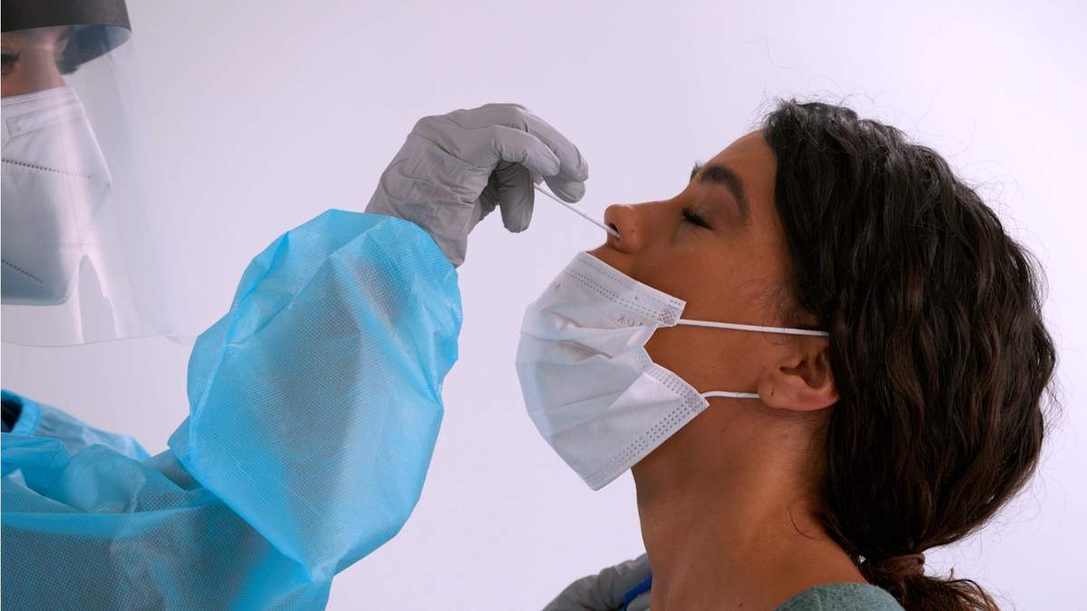 Test de coronavirus en Chile. Fuente: (Twitter)