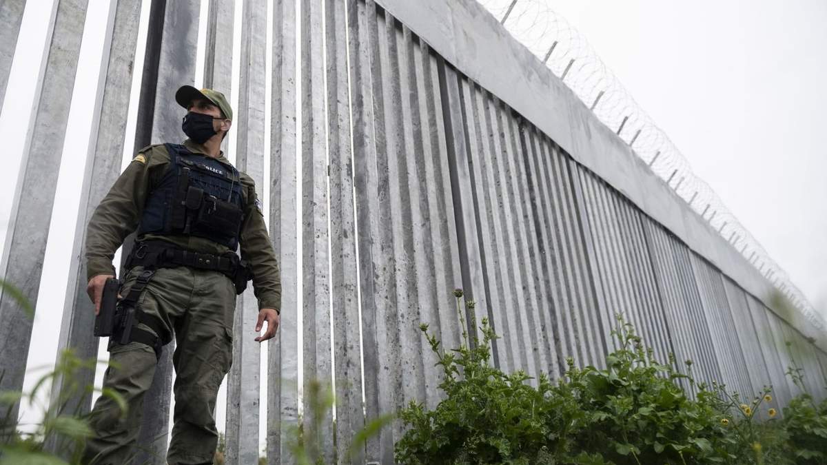El muro fronterizo de Grecia. Fuente: (Twitter)