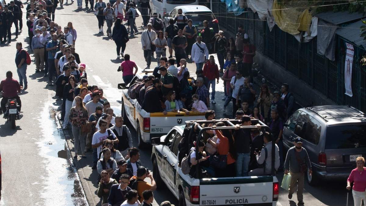 Mañana caótica en el Metro