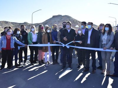 Mariano Gaido inauguró una nueva vía que conecta el oeste y norte de la ciudad