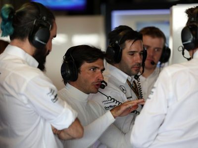 El segundo más rápido: Carlos Sainz sorprendió a Williams en su debut en los test de postemporada