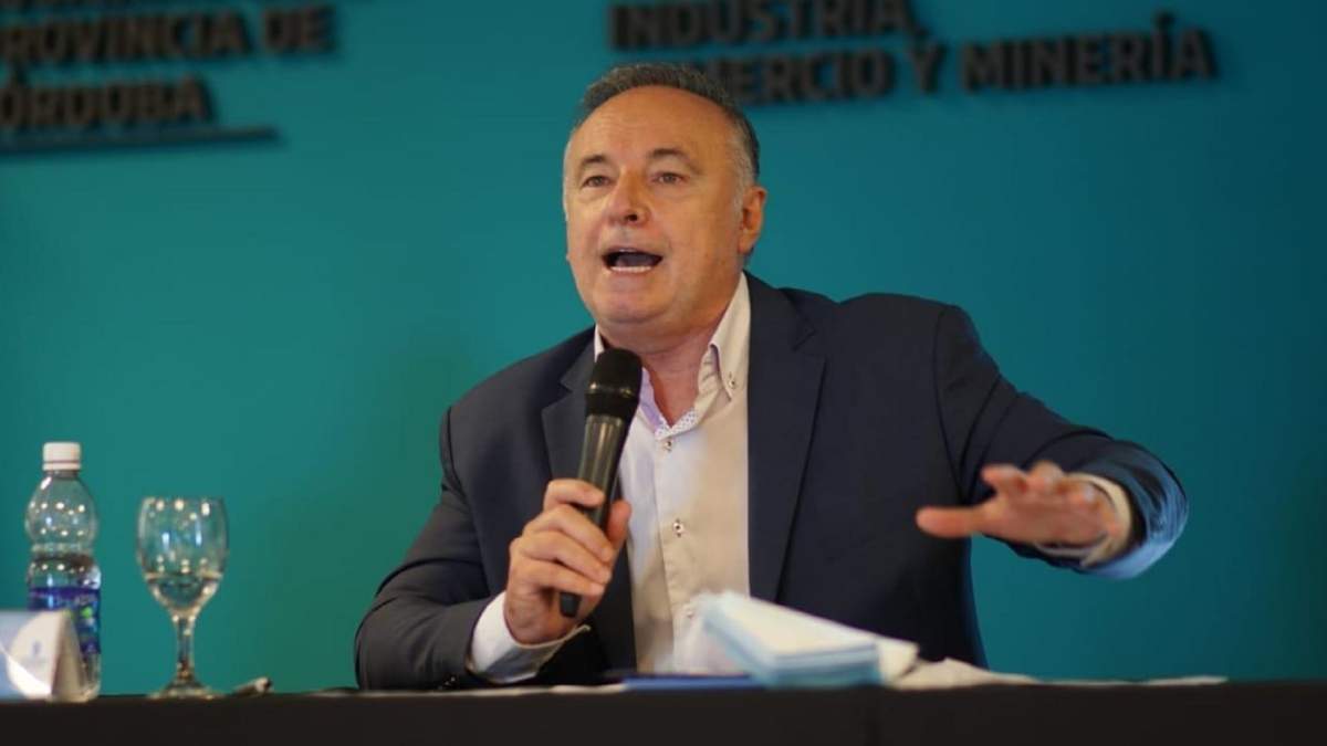 Eduardo Accastello, ministro de Industria, Comercio y Minería de la Provincia de Córdoba. Fuente: (Twitter)