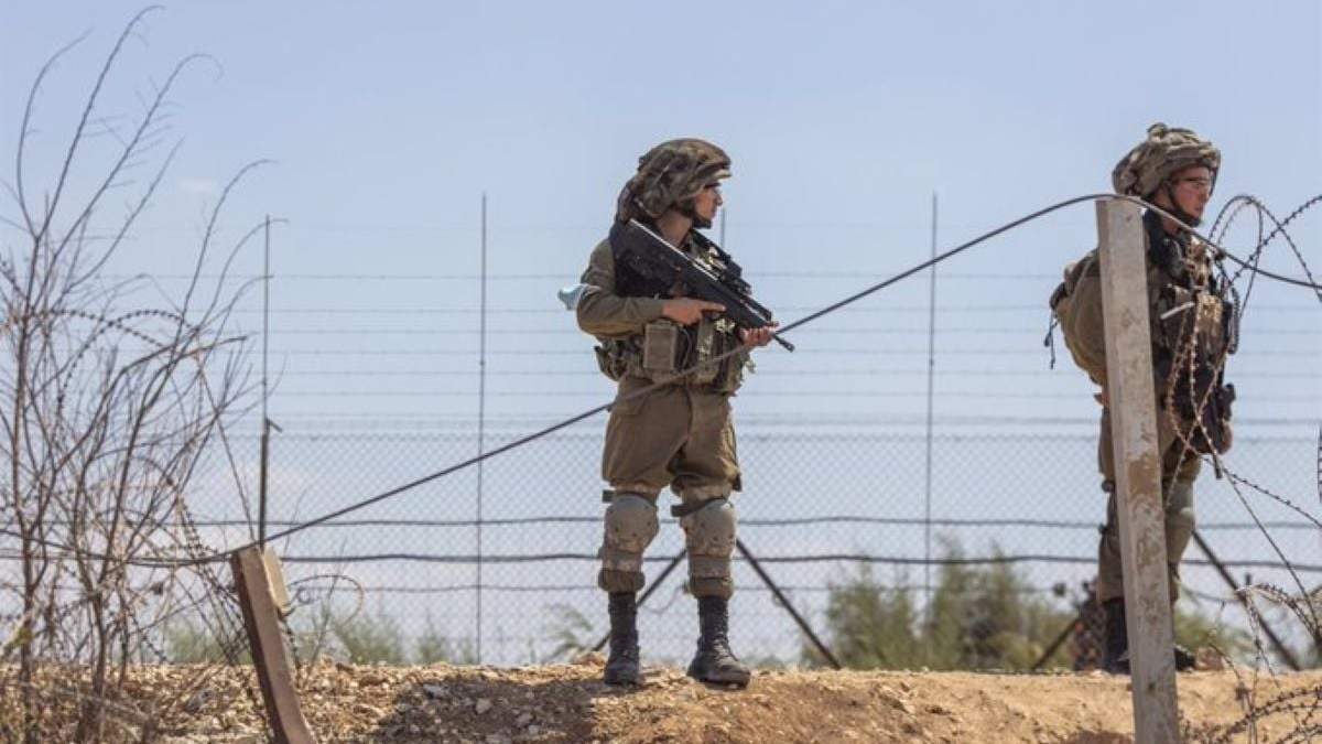 Soldados israelíes en Cisjordania