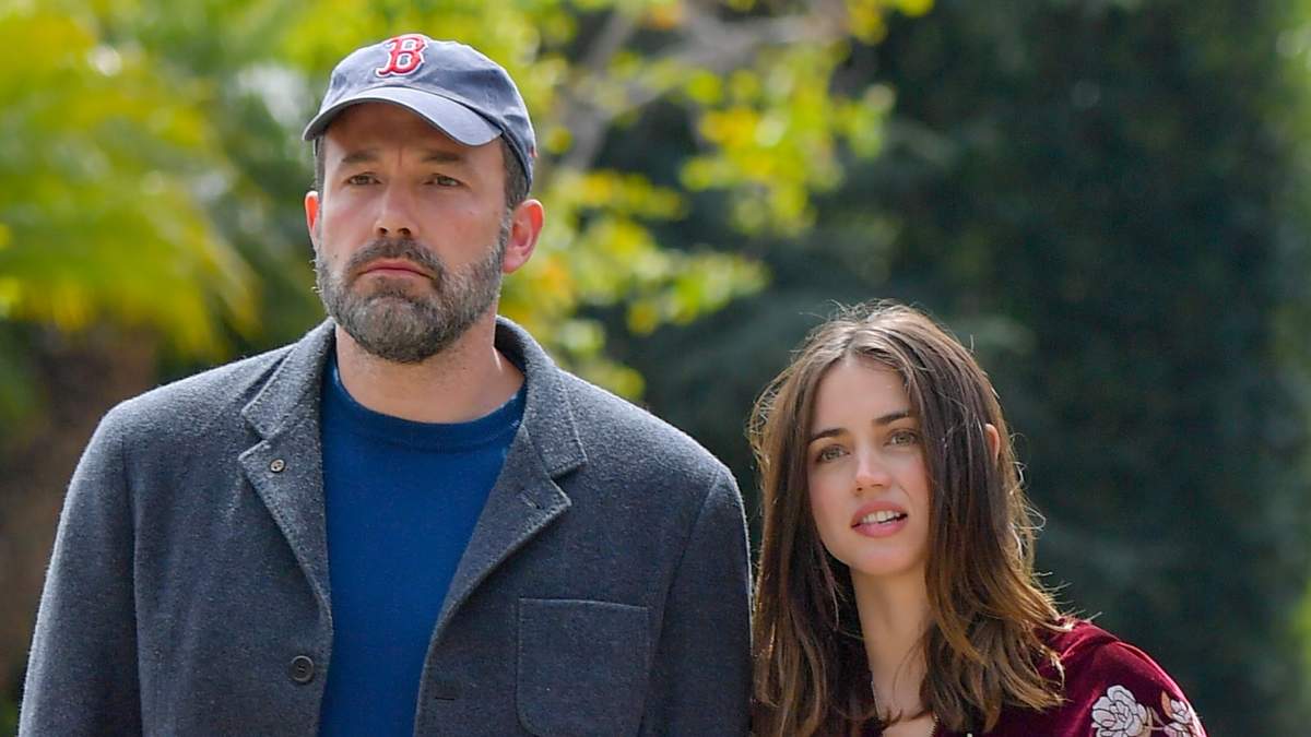 Ben Affleck y Ana de Armas. Fuente: (Instagram)