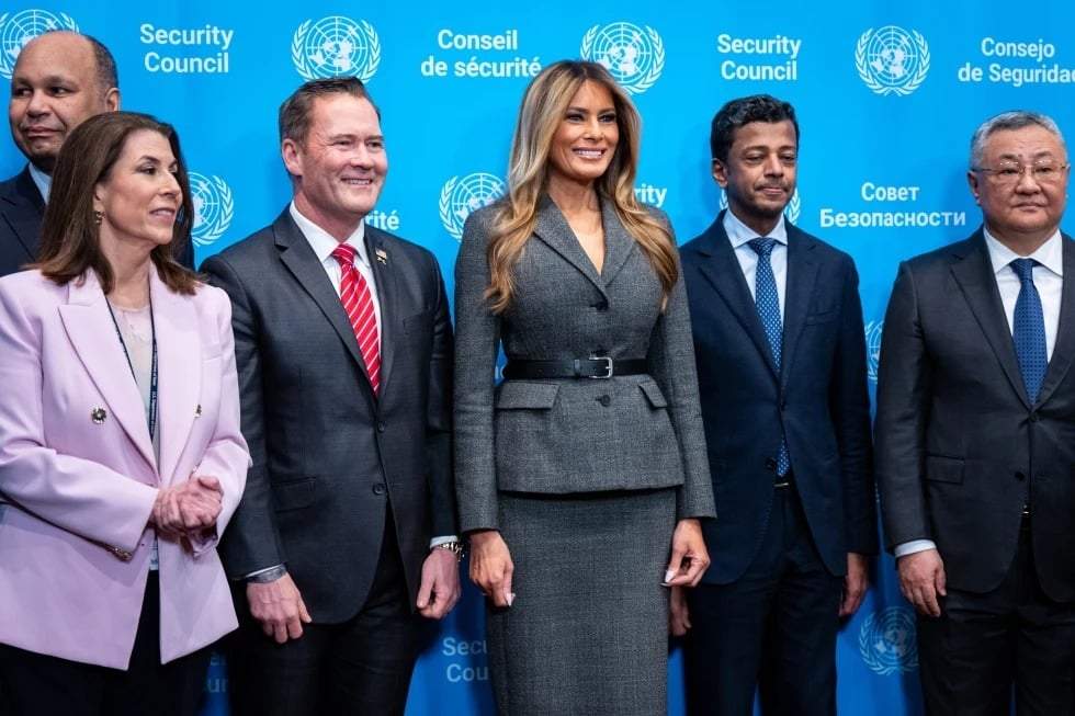 Melania Trump preside reunión de paz de la ONU sobre niños en conflicto tras ataque de EU a Irán