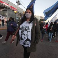 Paro provincial: ATEN marcha por justicia y escuelas seguras