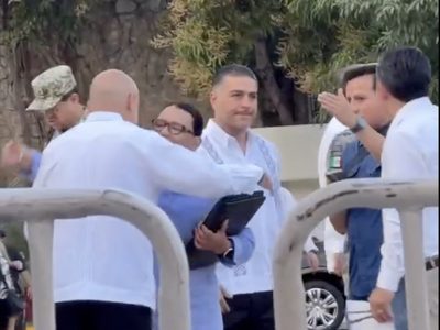 Esto dijo García Harfuch del supuesto “desaire” de Rosa Icela Rodríguez en Acapulco