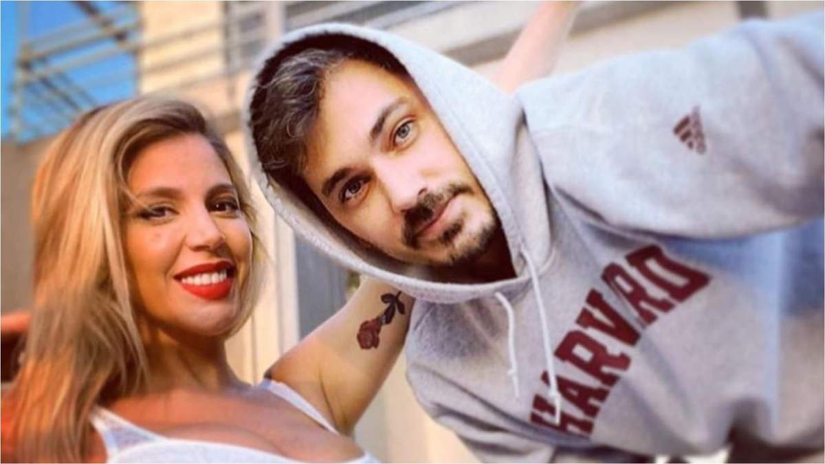 Virginia Gallardo. Martín Rojas. Fuente: (Instagram)