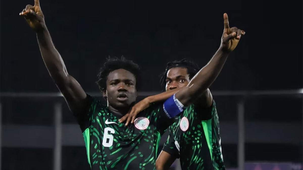 Daniel Bameyi sigue siendo el capitán de Nigeria, como hace 2 años cuando también enfrentó a la Argentina.