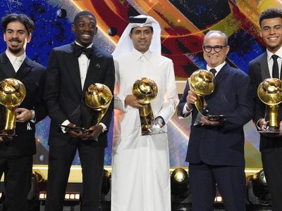 Globe Soccer Awards: Dembele fue elegido el mejor jugador