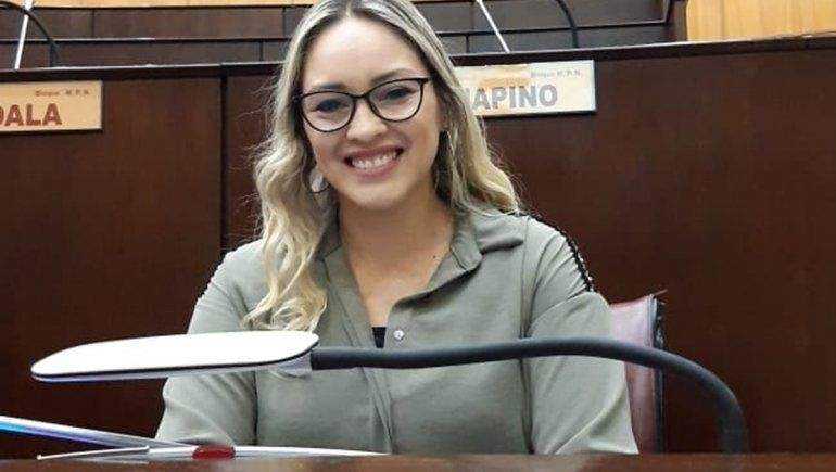Carina Riccomini. Fuente: (Twitter)