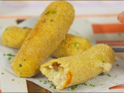 Bastoncitos de papa y queso: fáciles y en pocos minutos, ideales para lucirte en la picada