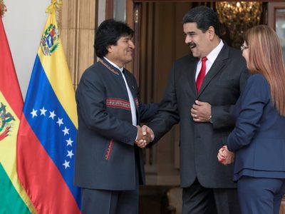 Evo Morales salió de Argentina con rumbo a Venezuela