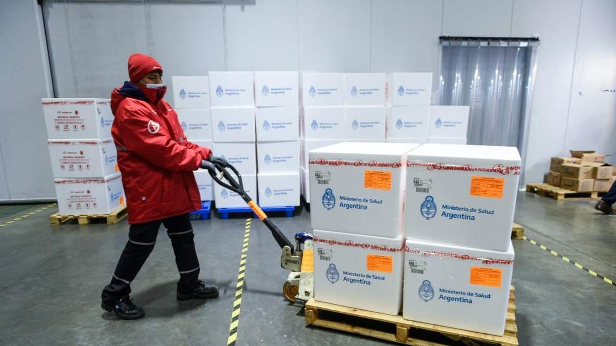 El Correo Andreani tiene a cargo la logística de la distribución. Fuente: (Twitter)