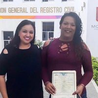 Karla, primera mujer transgénero que obtiene su acta de nacimiento en Morelos con el nombre rectificado