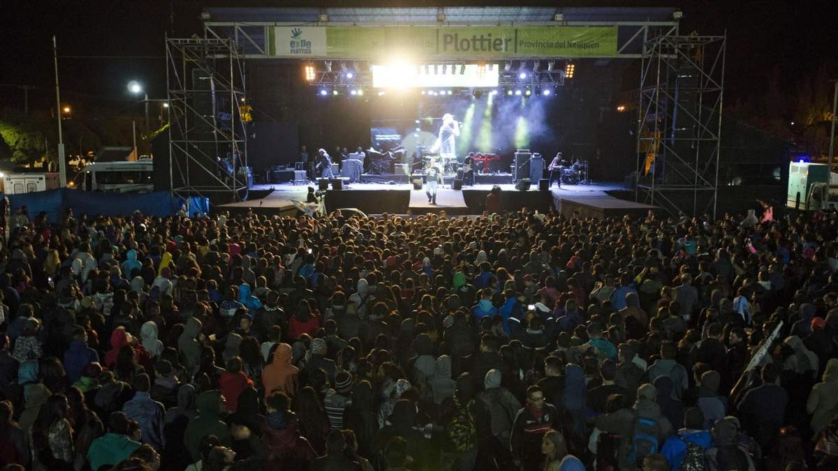El festival se realizará en el mismo predio de la Expo de Plottier. Fuente: (Twitter)