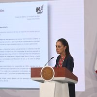 Farías Laguna debe ser deportado o extraditado; tiene orden de aprehensión: Sheinbaum a Milei
