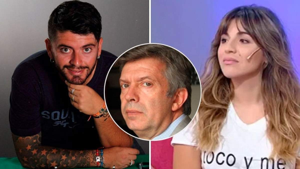 Diego Junior, Mauricio D'Alessandro y Gianinna Maradona. Fuente: (Twitter)