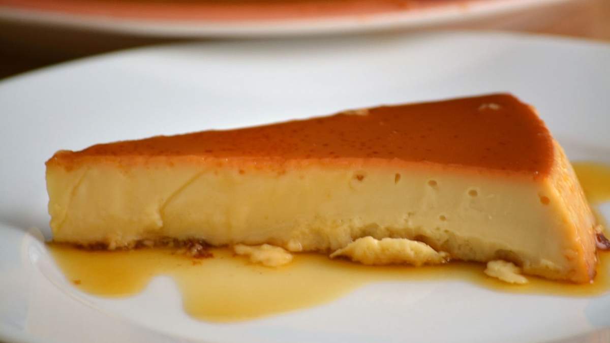 Flan casero. Fuente: (Instagram)