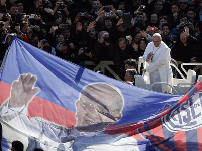 San Lorenzo de Almagro, equipo favorito del papa Francisco, despide al pontífice (Video)