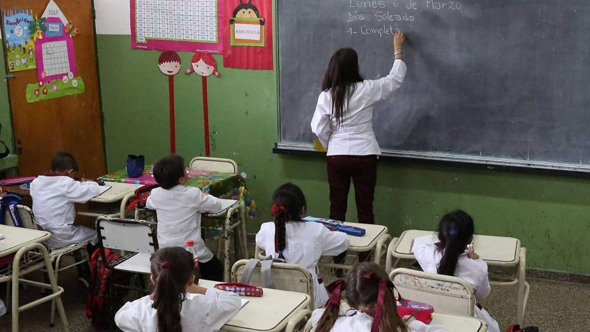 Docentes de Río Negro. Fuente: (Twitter)
