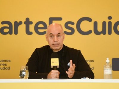 Tras las nuevas flexibilizaciones, Larreta salió a correr por Palermo
